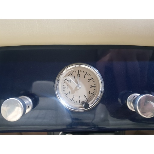 [C4910013] Chesil Dash Time Clock Analogue White/Black