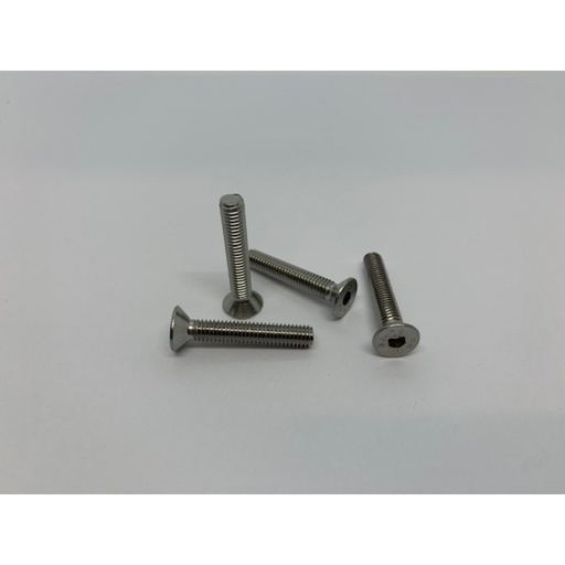 [8192356] M6 x 35 Countersunk Stainless Steel Screen Pillar Screw
